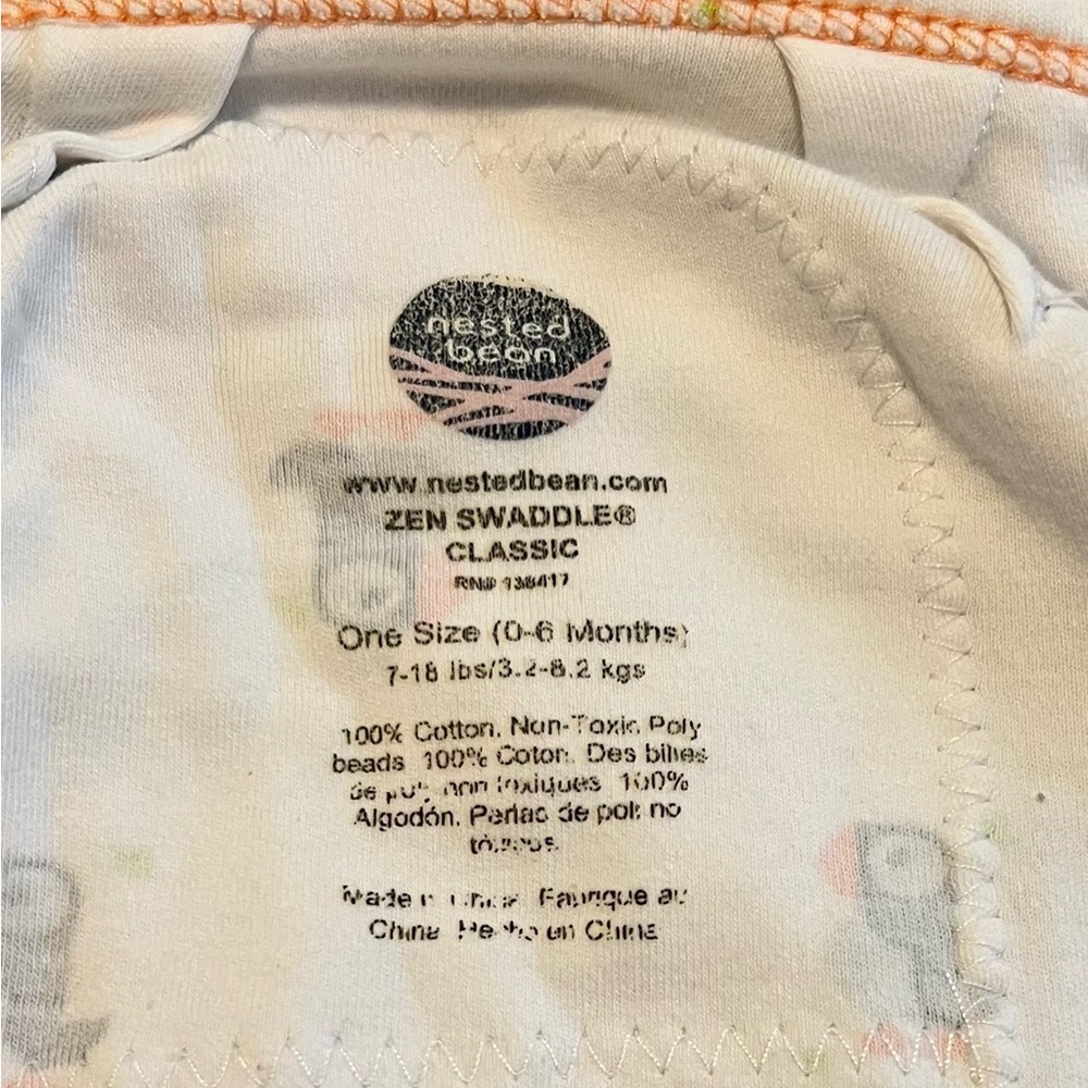 Nested Bean Infant Swaddle - Picture 2 of 3